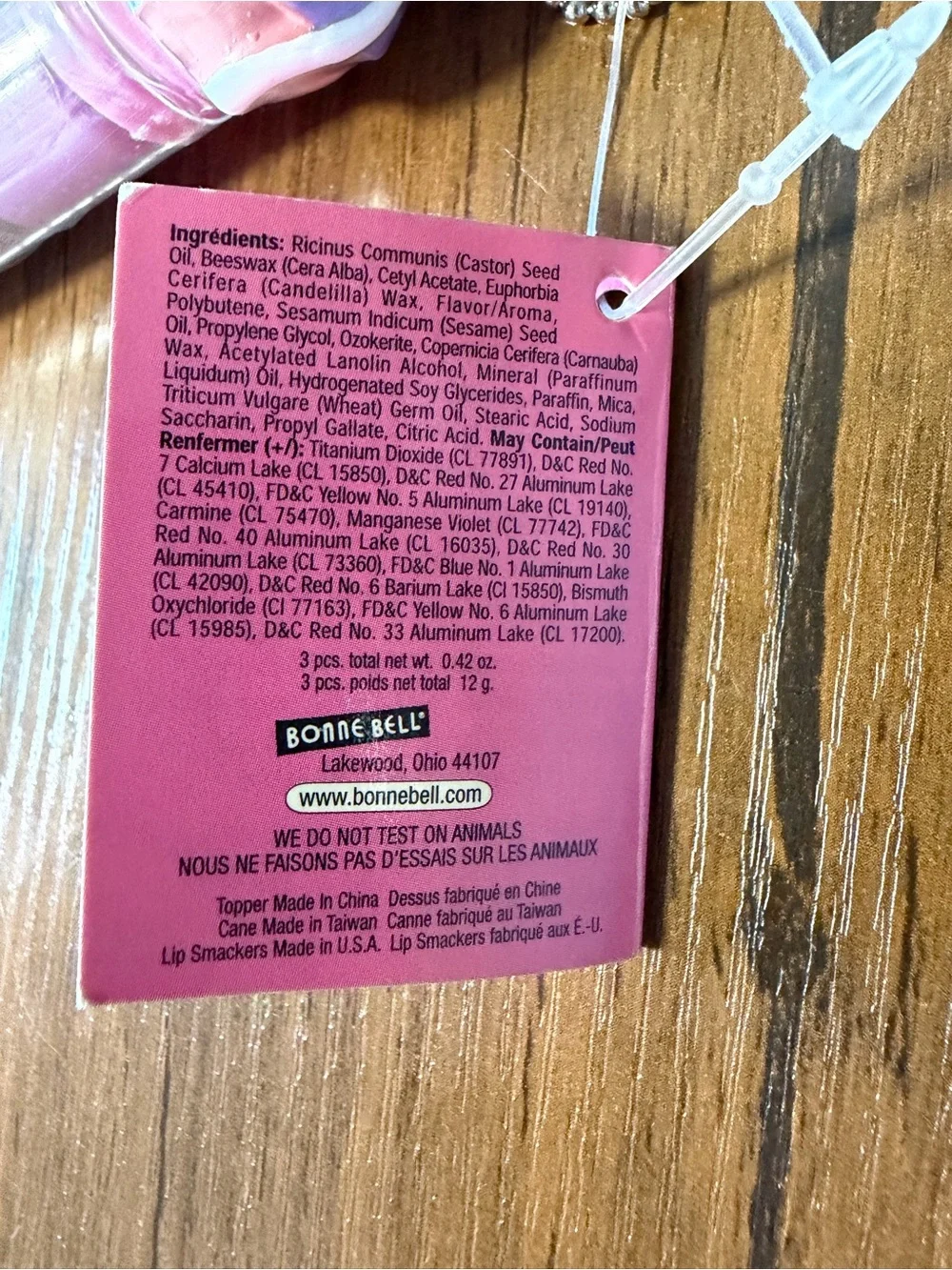 Y2K Bonne Bell Lip Smackers Trio
